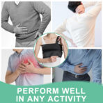Rib Brace for Chest Support and Pain Relief,Rib Protection Belt for Chest Soft Tissue Injuries,Rib Fractures, and Post-Surgery Rehabilitation(JD001R) - Image 8