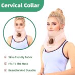 Neck Brace,Immobilization,Vertebrae,Correction,Relief Of Neck And Upper Back Pain,Dizziness And Numbness In The Limbs (JD014C) - Image 2