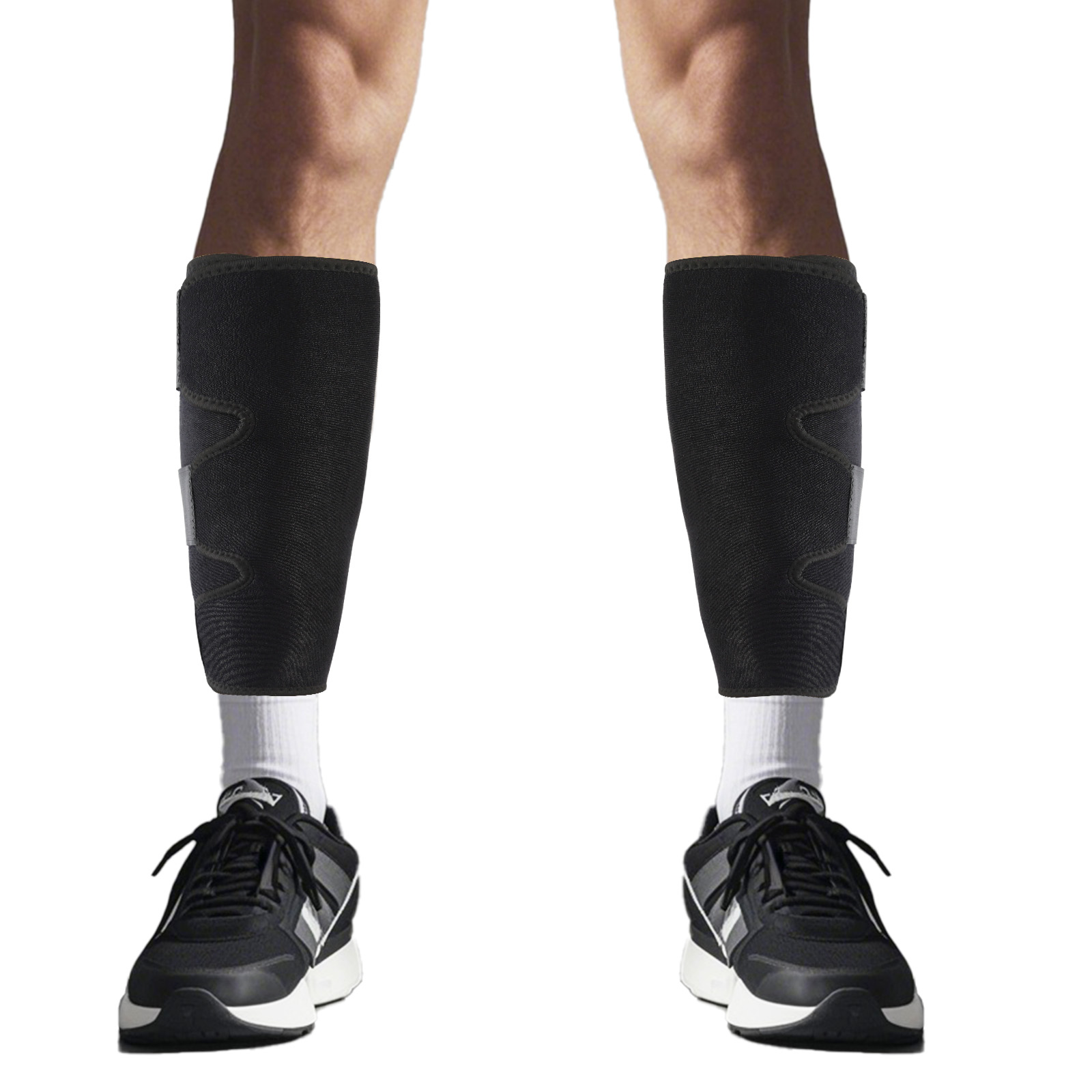1 Calf Brace for Men and Women, Adjustable Shin Splint Support, Lower Leg Compression Wrap Increases Circulation,Pain Relief (JD001L) - Image 1