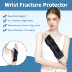 Women Wrist Brace for Carpal Tunnel Night Support, Adjustable Wrist Splint for Tendonitis, Arthritis, Sprains, Wrist Pain Relief, Men Hand Brace for Right Left Hand(JD004W) - Image 2