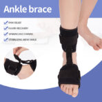 Adjustable Ankle Brace Support Orthotics Strap Elevator Plantar Fasciitis Foot Cramps Preventing Foot Drop（JD112A） - Image 2