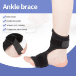 Foot Orthosis Ankle Brace Support Foot Drop Brace Heel Brace for Heel Pain Achilles Tendonitis Relief Right /Left（JD111A） - Image 2
