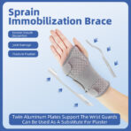Wrist Brace for Carpal Tunnel, Wrist Support for Men and Women for Tendonitis Arthritis Sprains,Hand Brace Fits Left & Right Hand(JD002W) - Image 3