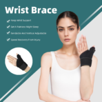 Thumb Brace,Carpal Tunnel Wrist Brace for Tendinitis Arthritis Sprained, Thumb Spica Splint Wrist Support to Help Sleep,Fit Left and Right Hands(JD005W) - Image 3