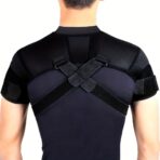Double Shoulder Brace for Women& Men,Double Sleeve for Sleeping,Adjustable Support for Rotator Cuff,Frozen Shoulder,Pain Relief Dual Wrap(JD005S) - Image 2