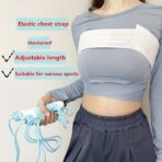 Post-operative breast augmentation and breast reduction belts Chest belts Breast support bandages Stabilization belts One size(JD002R) - Image 2
