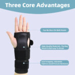 Wrist Brace for Men and Women,Wrist Wraps and Support for Arthritis, Tendonitis, and Radius Injury,Pain Relief & Support Wrap for Carpal Tunnel(JD214W) - Image 7