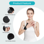 Wrist Brace for Thumb Splint Right Hand, Wrist Support and Finger Splint,Thumb Brace for Quervain's Disease, Thumb Strain, Fractures, and Tenosynovitis(JD218W) - Image 3