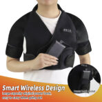 Electric heating shoulder guard cervical vertebra waistcoat sleeping warm shoulder heating therapy shoulder and neck hot compress shoulder pain massage artifact(JD001S) - Image 5