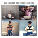 Posture Corrector For Men And Women Kids - Adjustable Upper Back Brace For Clavicle To Support Neck, Back And Shoulder(JD103P) - Image 7