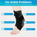 Button Orthopedic Foot Splint Ankle Support Brace Ankle Stabilizer Support for Foot Pain Relief（JD032A） - Image 7