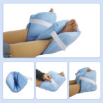 Heel Pillows Pads Bed Sore Cushion Heel Protectors for Feet Foot Boot for Injuries Ankle Protector Pain Pressure Relief from Sores and Ulcers（JD101A） - Image 7