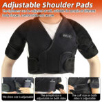 Electric heating shoulder guard cervical vertebra waistcoat sleeping warm shoulder heating therapy shoulder and neck hot compress shoulder pain massage artifact(JD001S) - Image 7