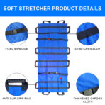 Positioning bed Pad with Handles,Hospital Transfer Belt Patient Sheet,Bed Pad for Easy Positioning and Transportation(JD003FA) - Image 3