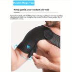 Adjustable Nylon Neoprene Rotator Cuff Shoulder Support Brace Fitness Protector Shoulder Protection Recovery Clavicle Posture(JD004S)) - Image 4