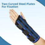 Women Wrist Brace for Carpal Tunnel Night Support, Adjustable Wrist Splint for Tendonitis, Arthritis, Sprains, Wrist Pain Relief, Men Hand Brace for Right Left Hand(JD004W) - Image 4