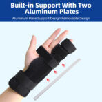 Pinky Trigger Finger Brace,Finger Splint For Fractures,Broken Ring Finger, Mallet Finger Straightener Immobilizer for Arthritis, Tendonitis(JD014FS) - Image 5