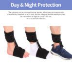 Adjustable Ankle Brace Support Orthotics Strap Elevator Plantar Fasciitis Foot Cramps Preventing Foot Drop（JD112A） - Image 8