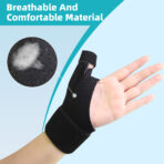 Thumb Spica Splint for Women Men,Wrist Support with Thumb Brace,Carpal Tunnel Wrist Brace Relief and Tendinitis,Arthritis, Sprained(JD013FS) - Image 6