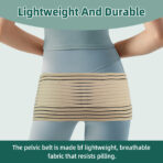 Pelvic Shorts, Butt, Tummy Tightening, Pelvic Support, Shape wear for Women, Breathable, Stretchable,Hip Lifting（JD010PS） - Image 3