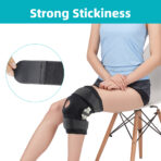 Hinged Adjustable Compression Knee Brace With Side Stabilizers And Patellar Gel Pads For Recovery Aid,Patellar Tendon, Arthritis, Basketball, Running, Hiking Knee Support（JD005KN） - Image 8