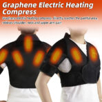 Electric heating shoulder guard cervical vertebra waistcoat sleeping warm shoulder heating therapy shoulder and neck hot compress shoulder pain massage artifact(JD001S) - Image 3