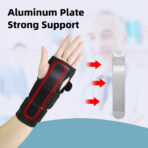 Wrist Brace for Men and Women,Wrist Wraps and Support for Arthritis, Tendonitis, and Radius Injury,Pain Relief & Support Wrap for Carpal Tunnel(JD214W) - Image 3