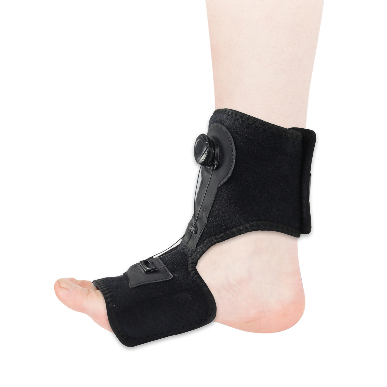 9 Adjustable Plantar Fascia Foot Drop Support with Dial for Orthopedic Ankle Stability and Injury Recovery(JD010A) - Image 1