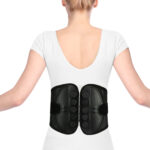 Adjustable Lumbar Support Belt for Lower Back, Breathable Mesh Back Brace with Secure Buckle Closure(JD021B)