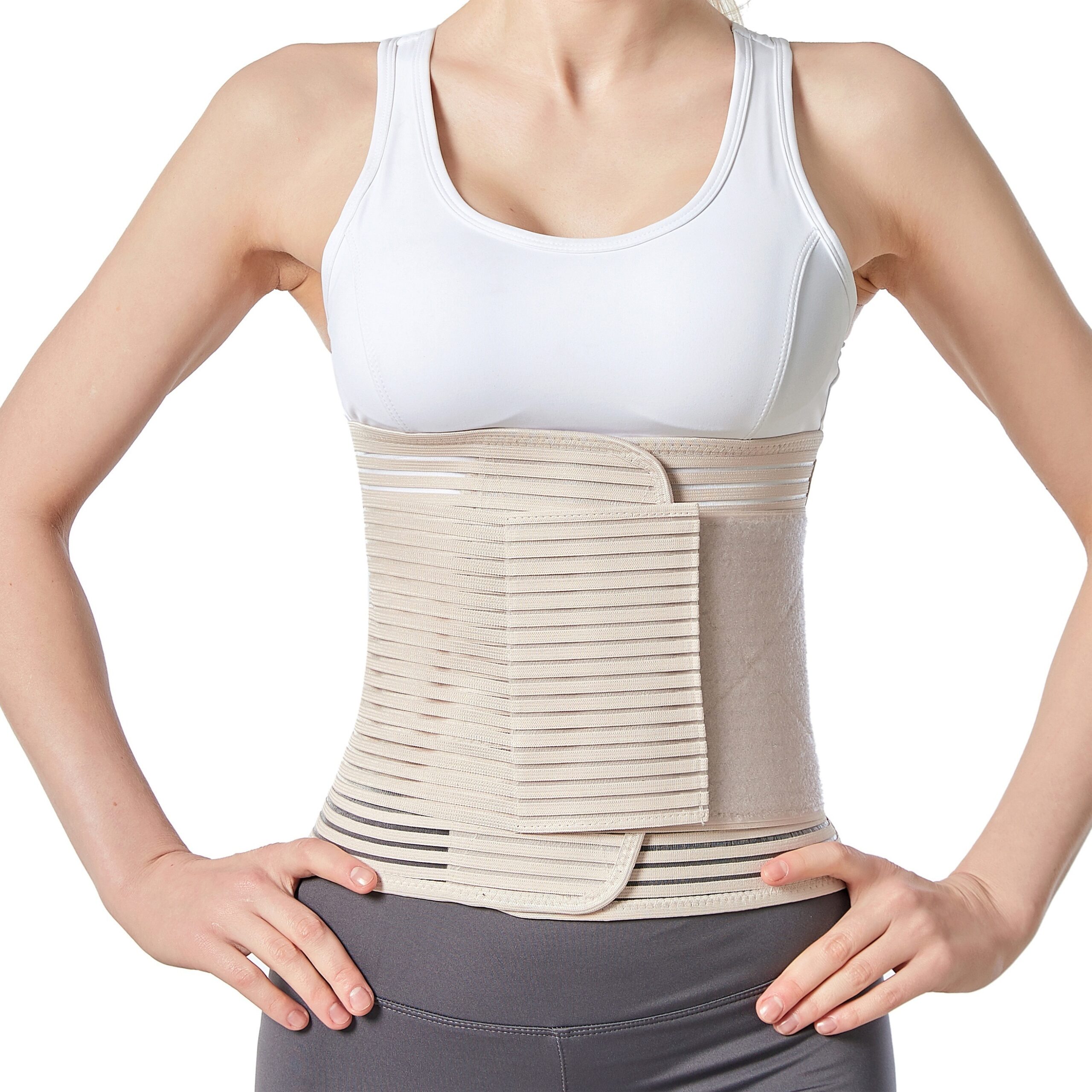 JD102PB Postpartum Belly Girdle, Adjustable Abdominal Wrap for Women,C-Section Belly Binder Strengthens Waist and Provides Compression(JD102PB) - Image 1