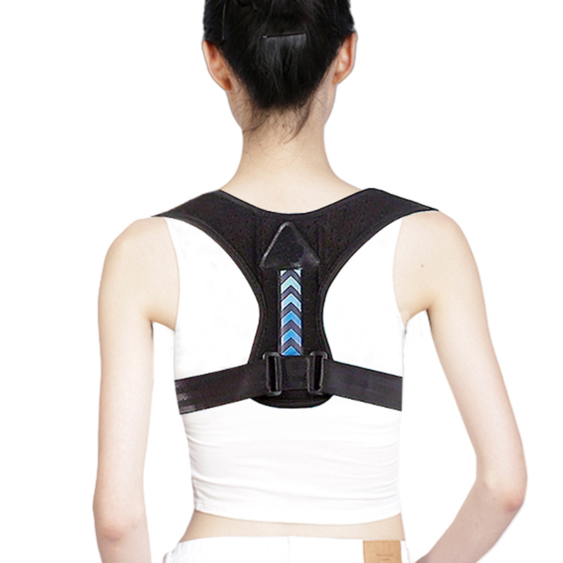 JD103P Posture Corrector For Men And Women Kids - Adjustable Upper Back Brace For Clavicle To Support Neck, Back And Shoulder(JD103P) - Image 1