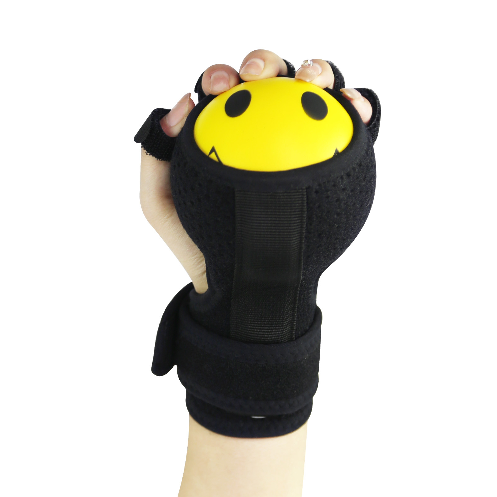 白底-1 Hand Exercise Ball Finger Therapy Ball,Hand Grip Strengthener, Squeeze Stress Relief Balls, Resistance Strength Trainer for Hand,Stress Balls for Adults(JD002HE)) - Image 1