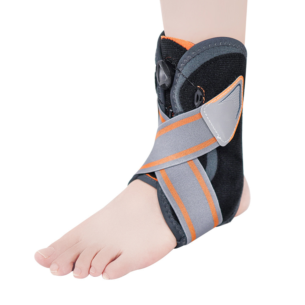 白底图 Ankle Brace with Side Stabilizers Modvel Foot for Sprained Ankle Compression Sleeve - Plantar Fasciitis Relief(JD005A) - Image 1