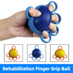 Grip Ball for Hand Strengthening,Rehabilitation Finger Strengthener for Stroke Recovery,Hand Exercisers Ball for Strength Improvement(JD007HE)(JD001HE))