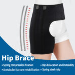Hip Brace for Sciatica Pain Relief Compression Support Ease Pain From Sciatic Nerve（JD001SH-1/JD001SH-2） - Image 2