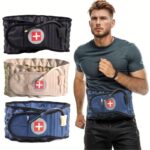 Inflatable Waist Protector for Lower Back Pain Relief, Decompression Back Stretcher for Herniated Disc, Sciatica, Scoliosis,Lumbar Traction Belt  Men Women(JD070B)