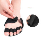 Adjustable 5 Finger Half Palm Forefoot Cushion Thumb Toe Eversion Overlapping Hammer Shaped Toe Splitter Foot Care Tools（JD006T） - Image 2