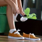 Foot Arch Support Brace Wrap Corrector for Flatfeet compression sleeve strap Arch support braces gel pads（JD009T） - Image 2