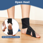 Adjustable Ankle Support Drop Foot Brace for Achilles Tendonitis Relief（JD015A） - Image 4