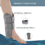 Inflatable Ankle Joint Fixation Strap Fracture Sprain Protector Orthosis Ankle Support Splint（JD210A） - Image 3