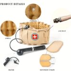 Inflatable Waist Protector for Lower Back Pain Relief, Decompression Back Stretcher for Herniated Disc, Sciatica, Scoliosis,Lumbar Traction Belt  Men Women(JD070B) - Image 3
