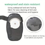 Waterproof Ostomy Bag Cover Belt,Adjustable Colostomy Bag for Patients Women Men, Washable Stoma Band for Hernia Support(JD002OB) - Image 5