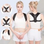 Posture Corrector for Women and Men,Invisible Clavicle Support Brace,Upper Back Brace for Spinal Alignment(JD104P) - Image 4