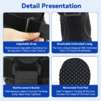 Adjustable Plantar Fasciitis Night Splint Foot Brace Ankle Support and Orthotic Correction Device for Foot Drop（JD031A） - Image 5