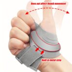 Wrist & Thumb Support Brace,Thumb Splint for Arthritis,Tendonitis & Sports Injury Recovery,Adjustable Straps for Hand-Wrist Protection(JD311W) - Image 3
