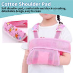 Adjustable Shoulder Sling for Kids,Toddler Arm Immobilizer, Breathable Pediatric Sling for Elbow Injuries,Arm Sling Shoulder Support for Children(JD005AS) - Image 3