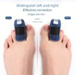 Toe Splints Straightening Hammer Toe Corrector Straightener Finger Support Brace Stabilizer Broken Toe Support（JD011T） - Image 6
