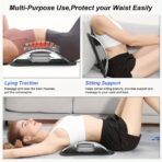 Back Stretcher for Lower Back Pain Relief,Lumbar Back Cracker for Herniated Disc, Sciatica, Scoliosis,Back Support Massager Spine Decompression(JD060B) - Image 6