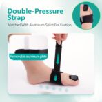 Bunion Corrector for Men and Women Metatarsal Pad Big Toe Separator for Bunions and Hallux Valgus, Silicone, for overlapping toes, reducing friction（JD007T） - Image 5