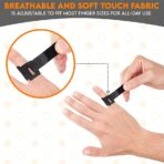 Trigger Finger Splint Right Hand, Left Finger Support Brace for Tendonitis, Stiffness, Curved,Finger Protectors for Thumb, Index, Middle, Ring and Pinky （JD018FS） - Image 4